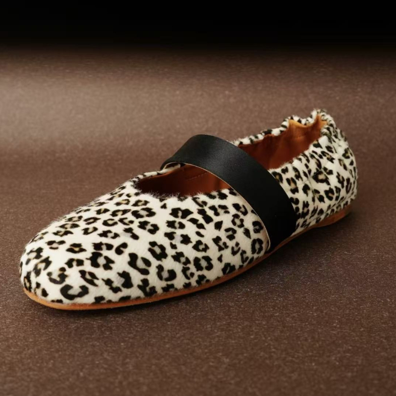 Shoes For Women Flats - Роскошные дизайнерские балетки Женская мода Леопардовый