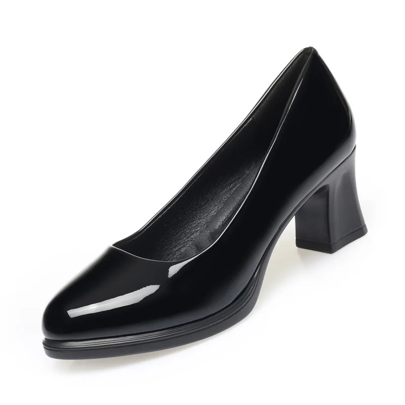 Court Heel Pointed - Удобные дышащие яркие кожаные туфли 5