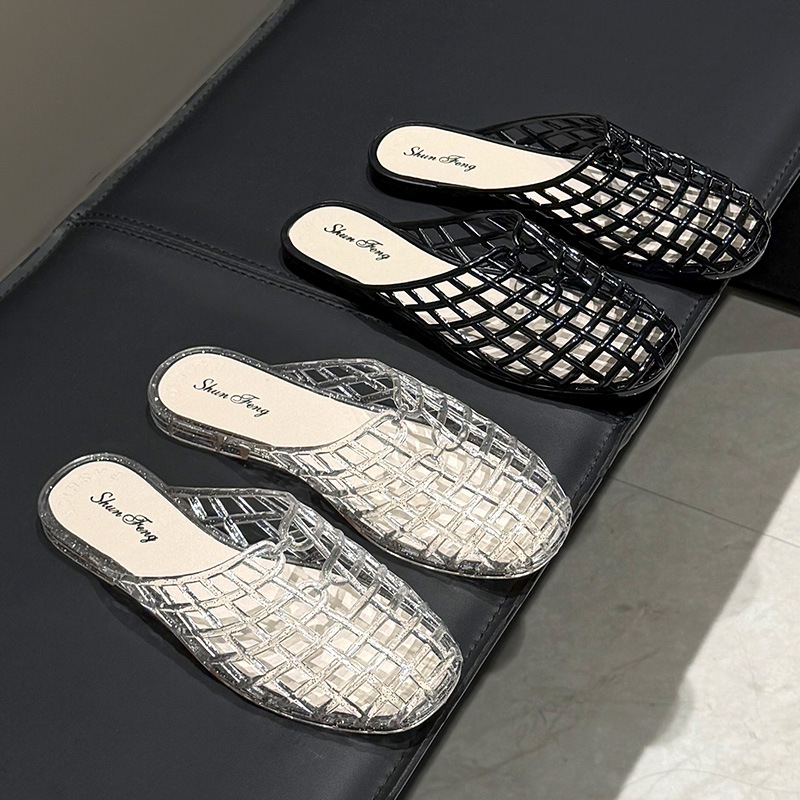 Jelly Sandal Women - Женские летние дышащие тапочки, прохладные сандалии,