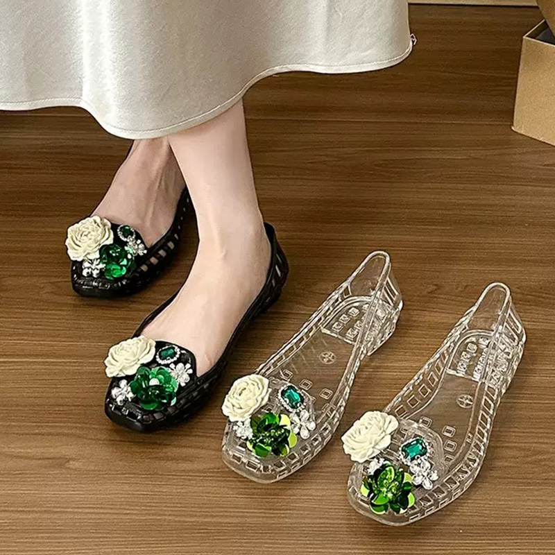 Jelly Sandal Women - Роскошные женские летние сабо с крупными