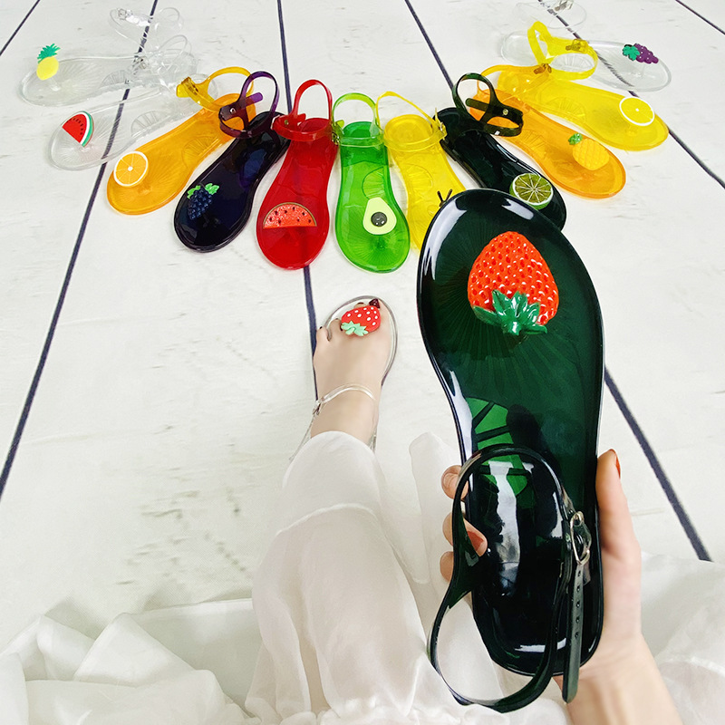 Jelly Sandal Women - Летние женские шлепанцы-желе, нескользящие пляжные сандалии