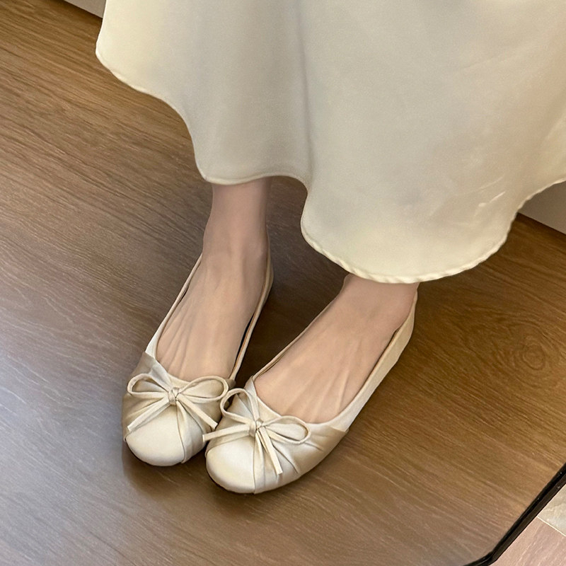 Women'S Shoes Round Toe - Новые женские туфли-балетки 2026 года с