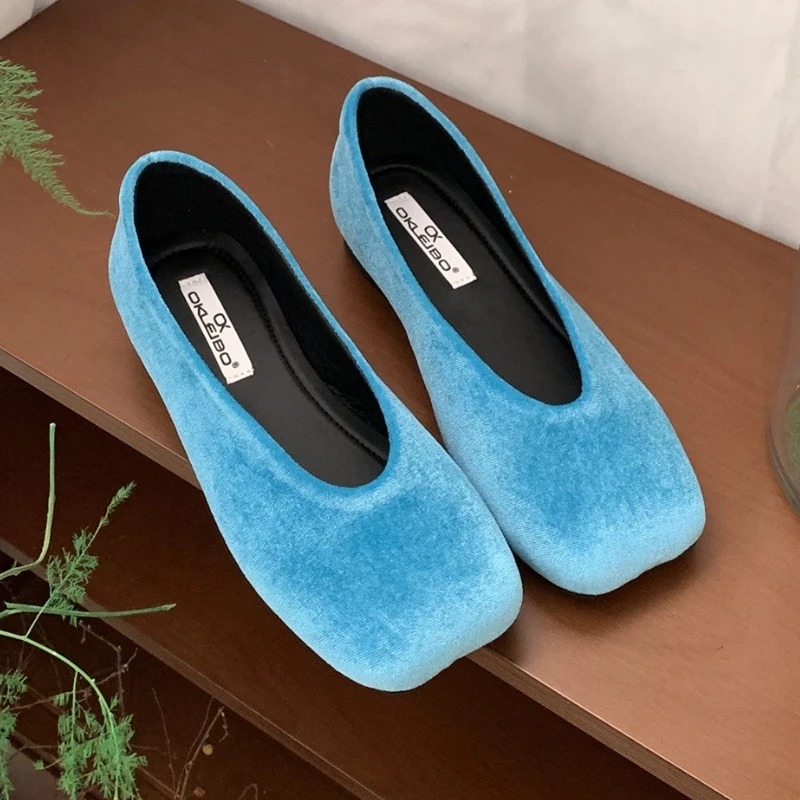 Shoes For Women Flats - Женские туфли-лодочки Мэри Джейн с низким