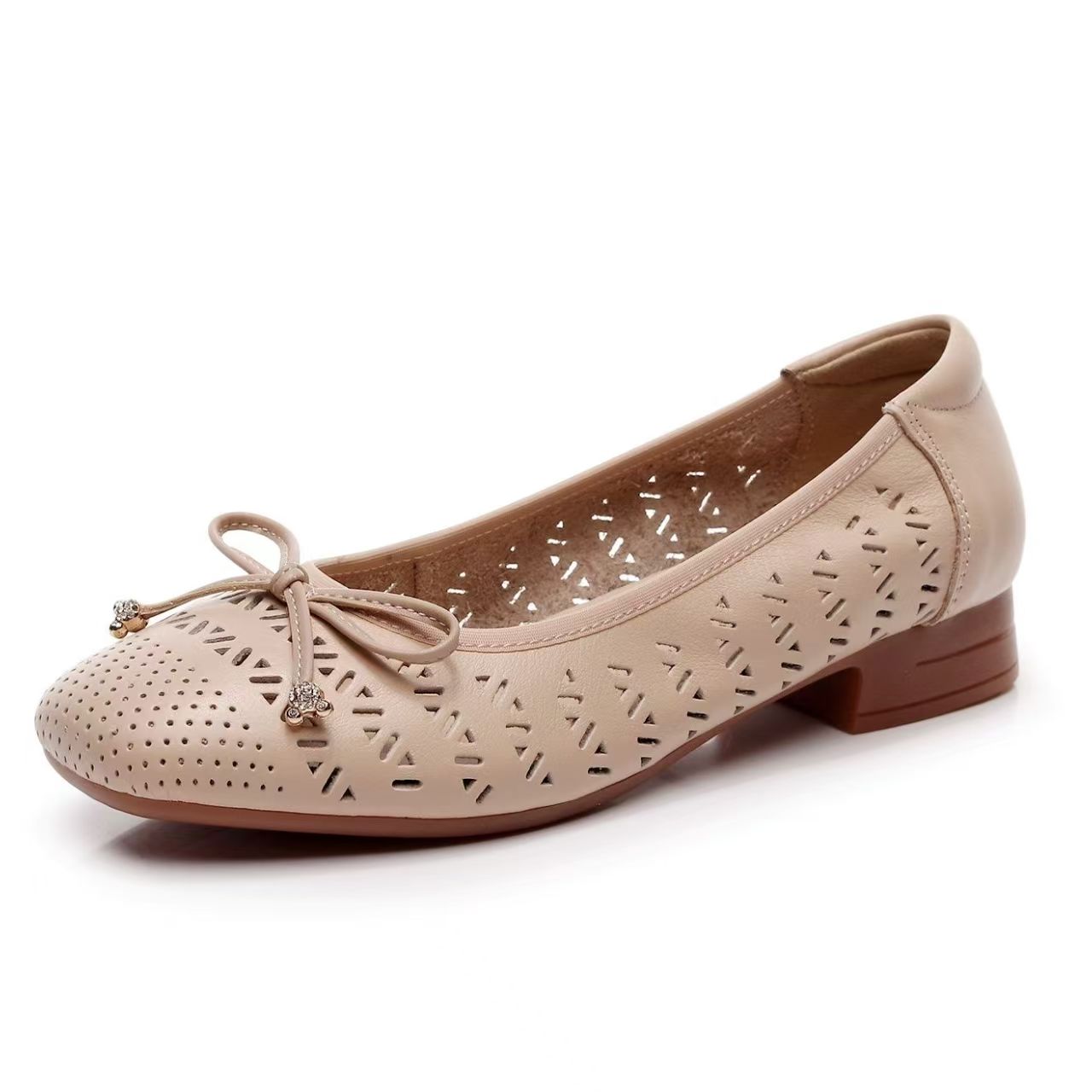 Women Shoes Sandals - Женские туфли из натуральной кожи с