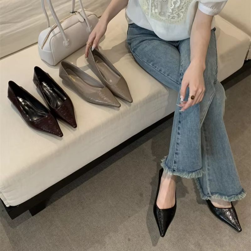 Women Shoes Sandals - Женские летние туфли с острым носком,