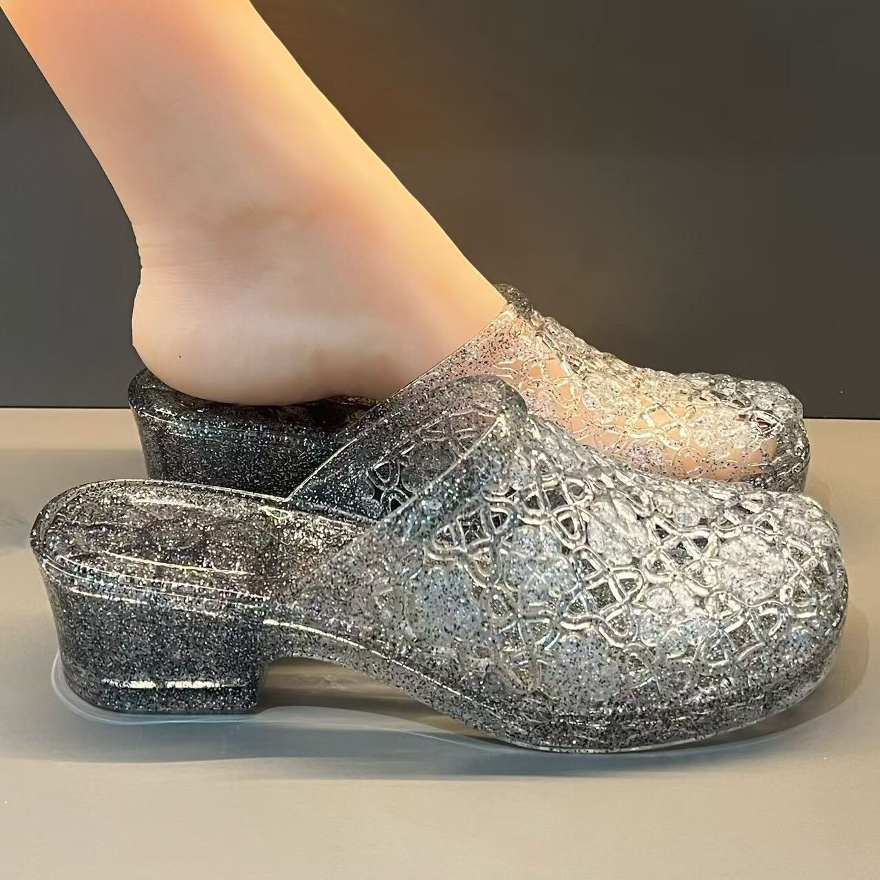 Jelly Sandal Women - Новые женские сандалии с вырезами и