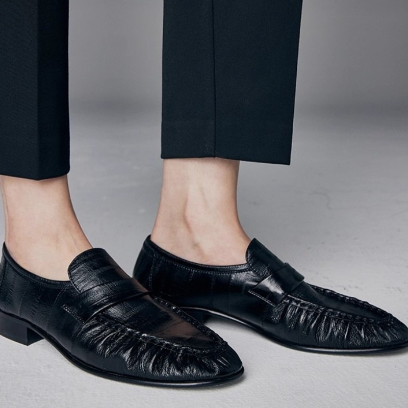 Women'S Shoes Round Toe - Роскошная женская обувь, новые лоферы ручной