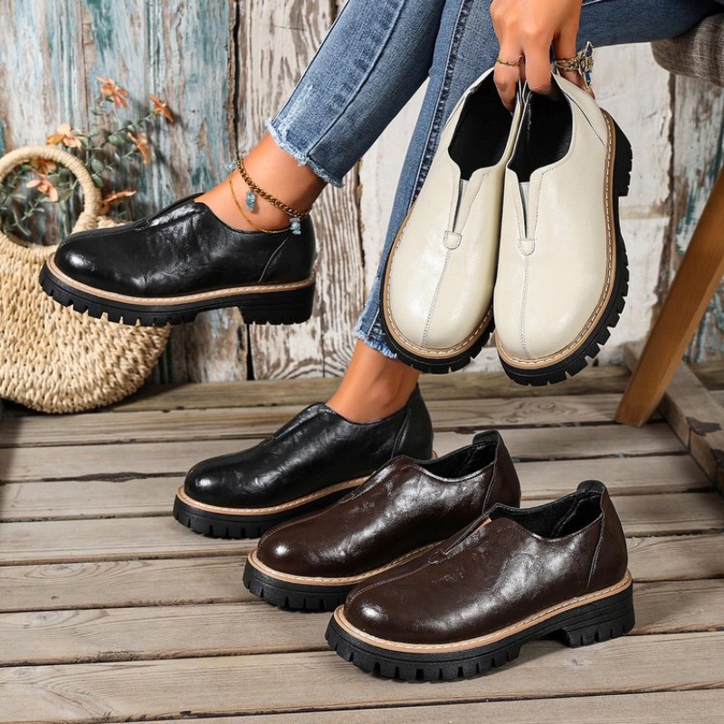 Women'S Shoes In Fashion - Женские туфли в ретро-британском стиле на
