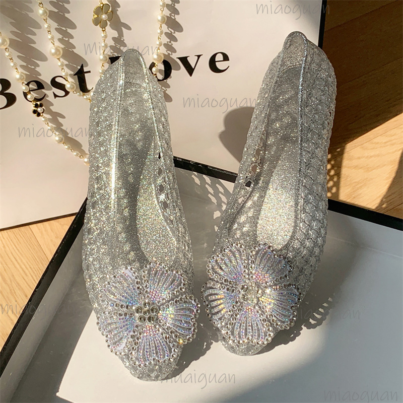 Новые прозрачные туфли-желе с  – обзор и цена Jelly Sandal Women