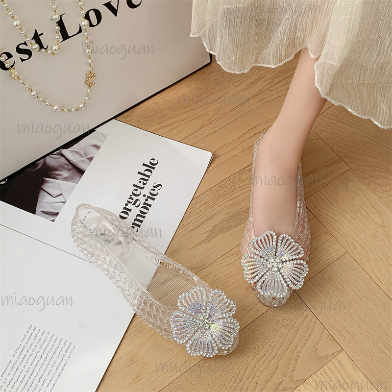 Новые прозрачные туфли-желе с  – обзор и цена Jelly Sandal Women