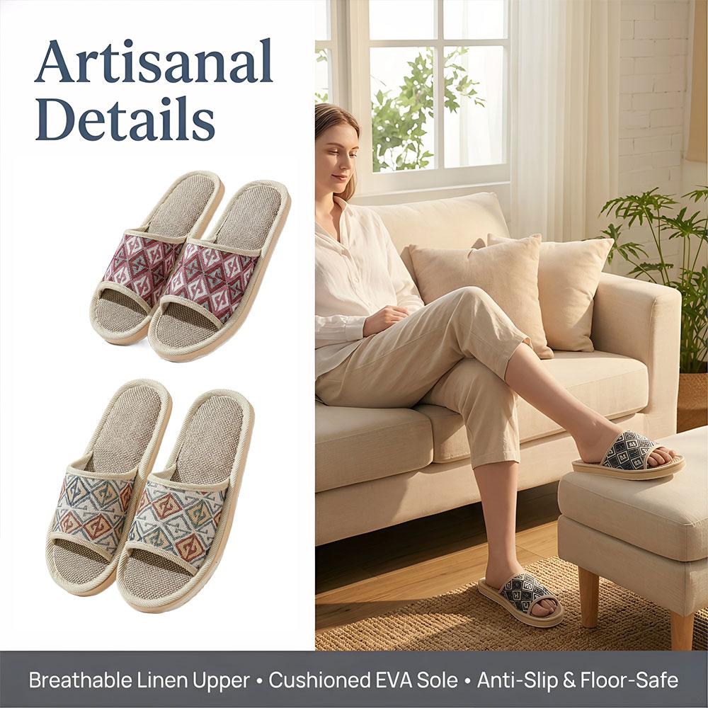 Льняные тапочки Four Seasons д – обзор и цена Women Shoes Sandals
