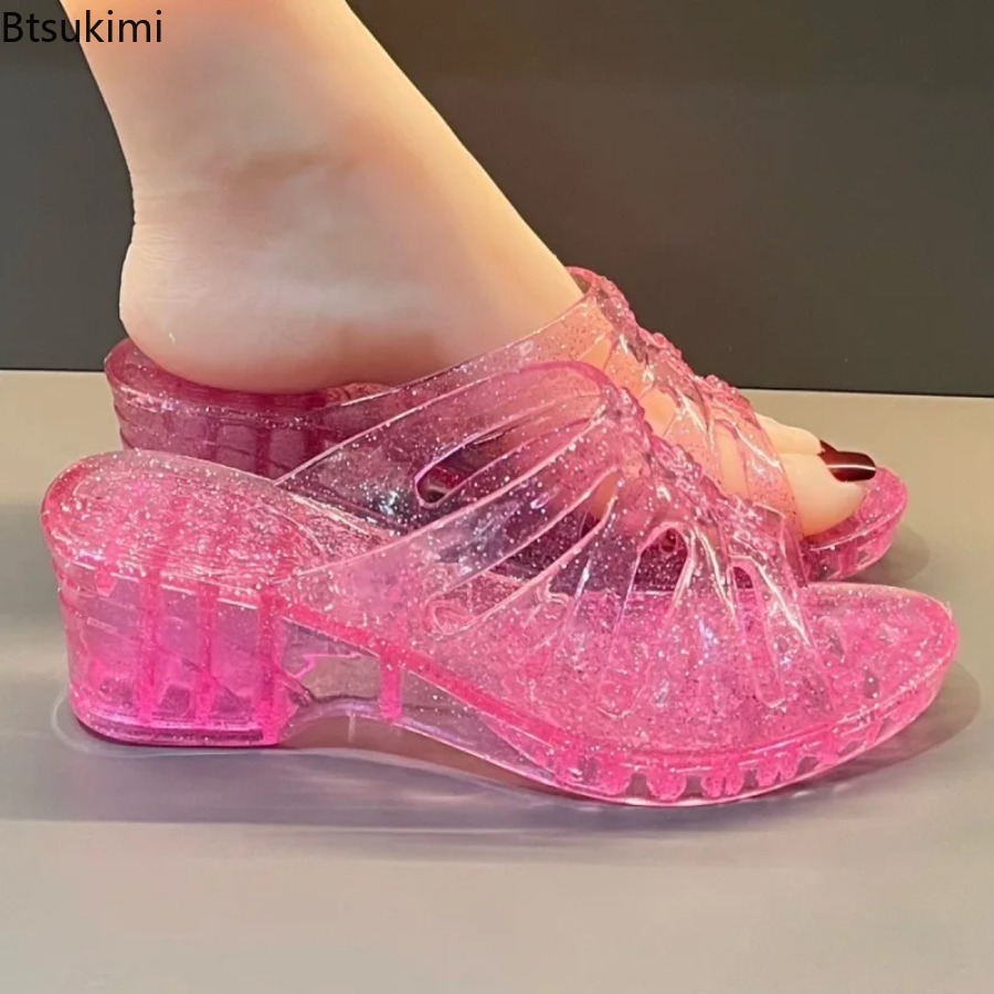 Новые летние женские шлепанцы  – обзор и цена Jelly Sandal Women
