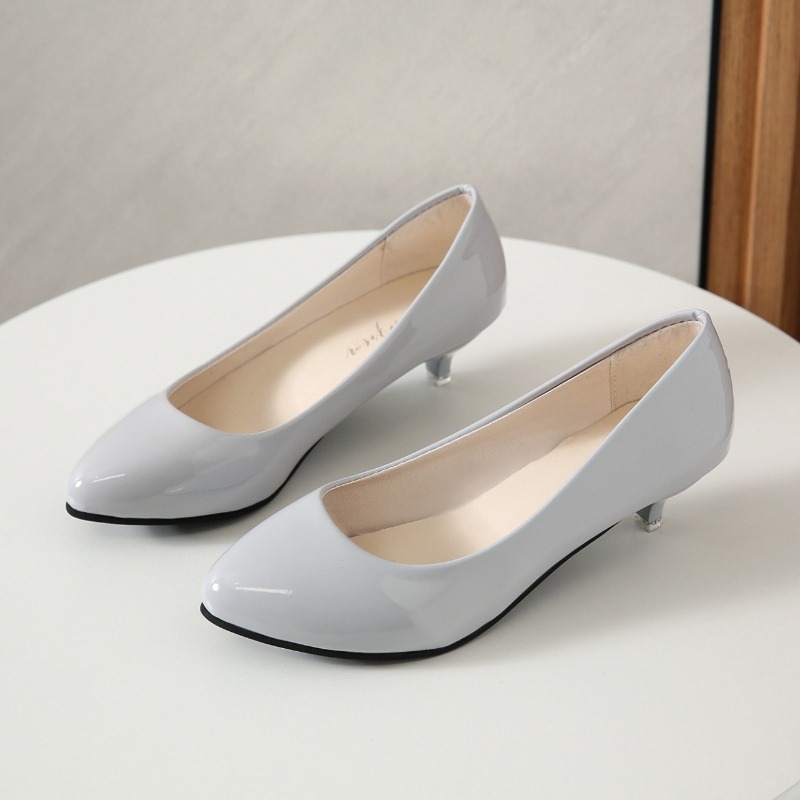 Женские туфли на среднем каблу – обзор и цена Women'S Shoes Round Toe