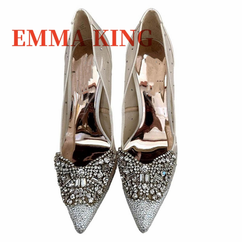 Туфли-лодочки с сетчатыми вста – обзор и цена Court Heel Pointed