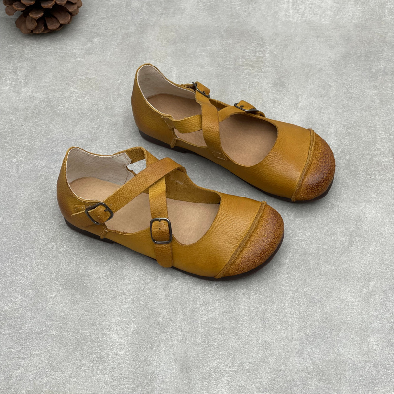 Женские туфли-мэри-джейн ручно – обзор и цена Women'S Shoes Round Toe