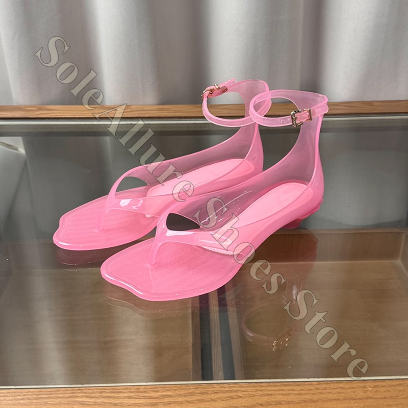 Блестящие желейные сандалии с  – обзор и цена Jelly Sandal Women