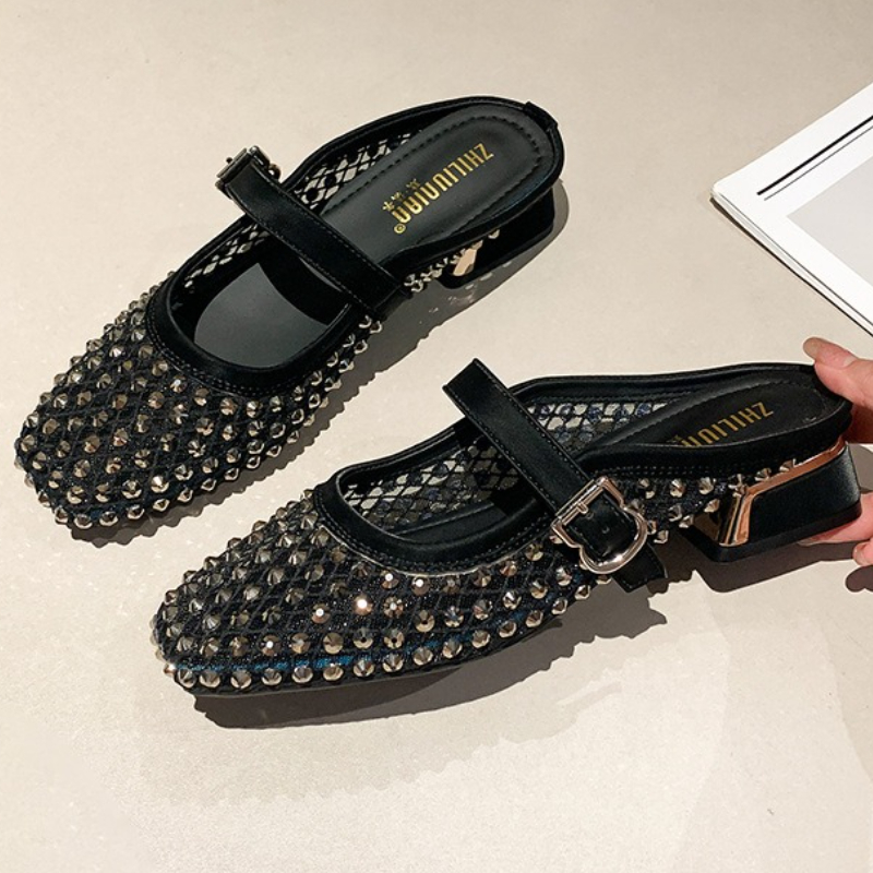 Сетчатые шлепанцы на массивном – обзор и цена Women Shoes Sandals