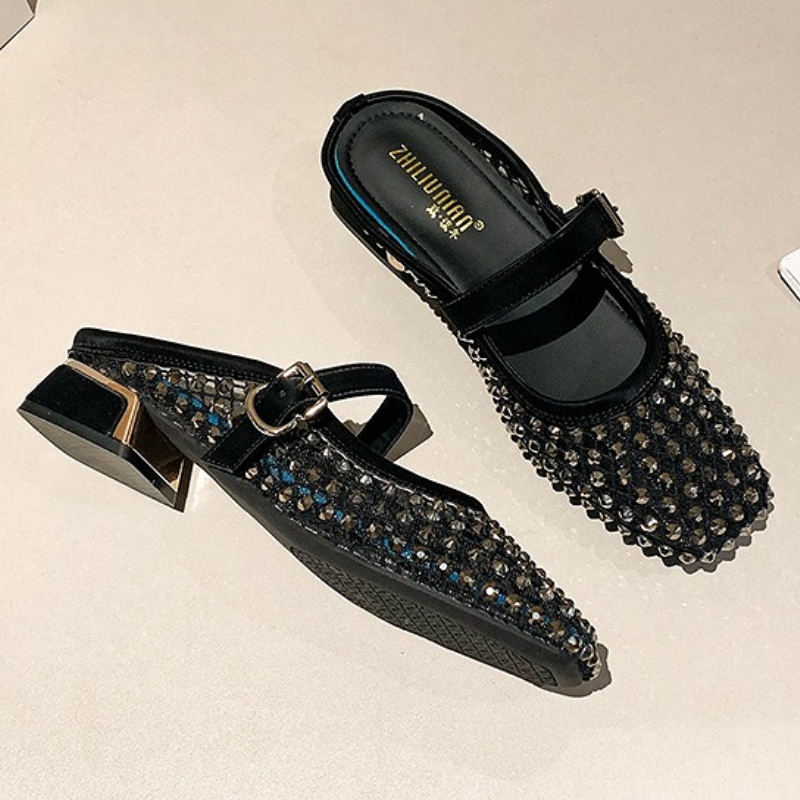Сетчатые шлепанцы на массивном – обзор и цена Women Shoes Sandals