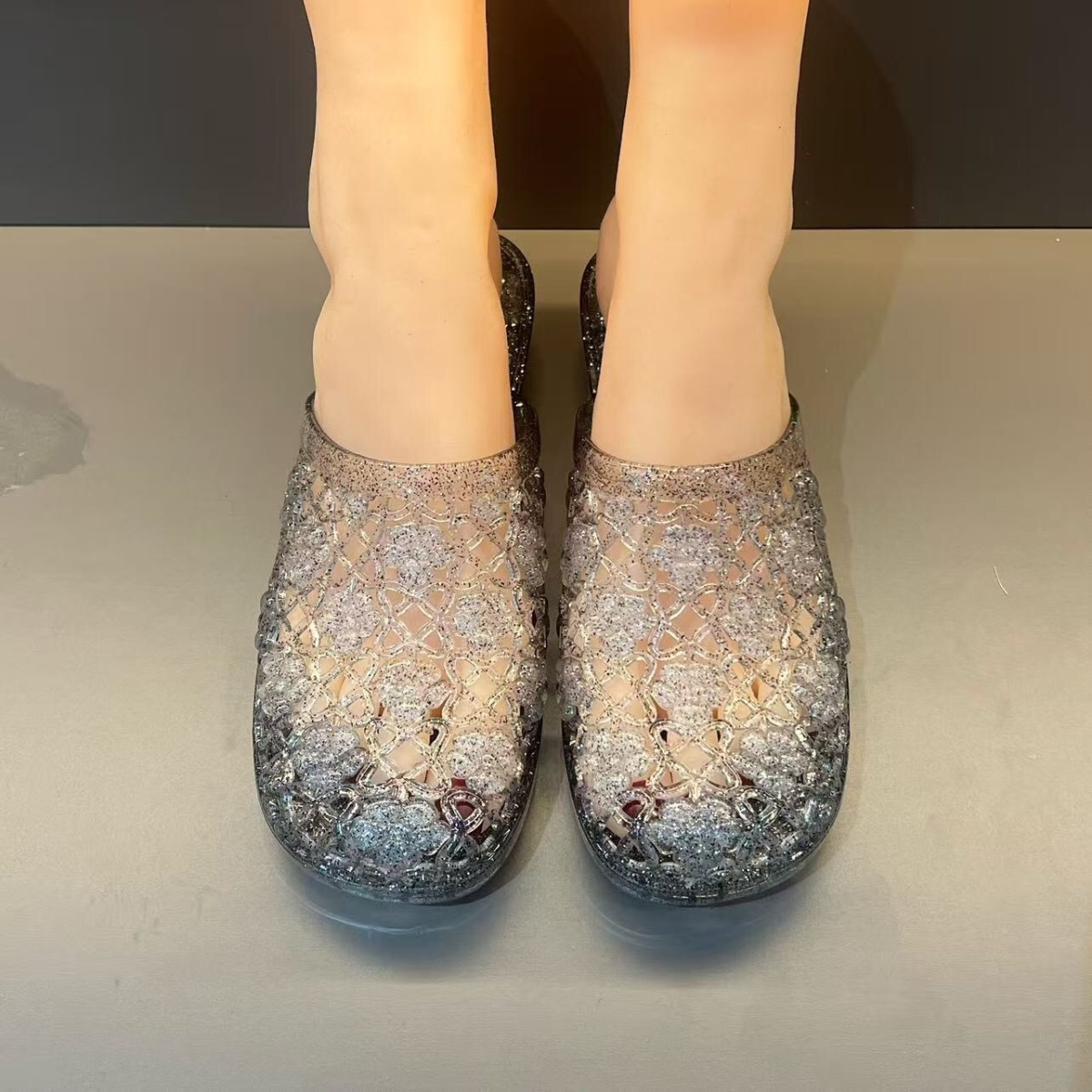 Новые женские сандалии с вырез – обзор и цена Jelly Sandal Women