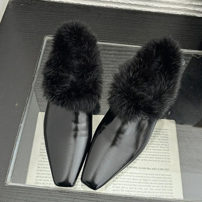 Зимние плюшевые дизайнерские т – обзор и цена Shoes For Women Flats