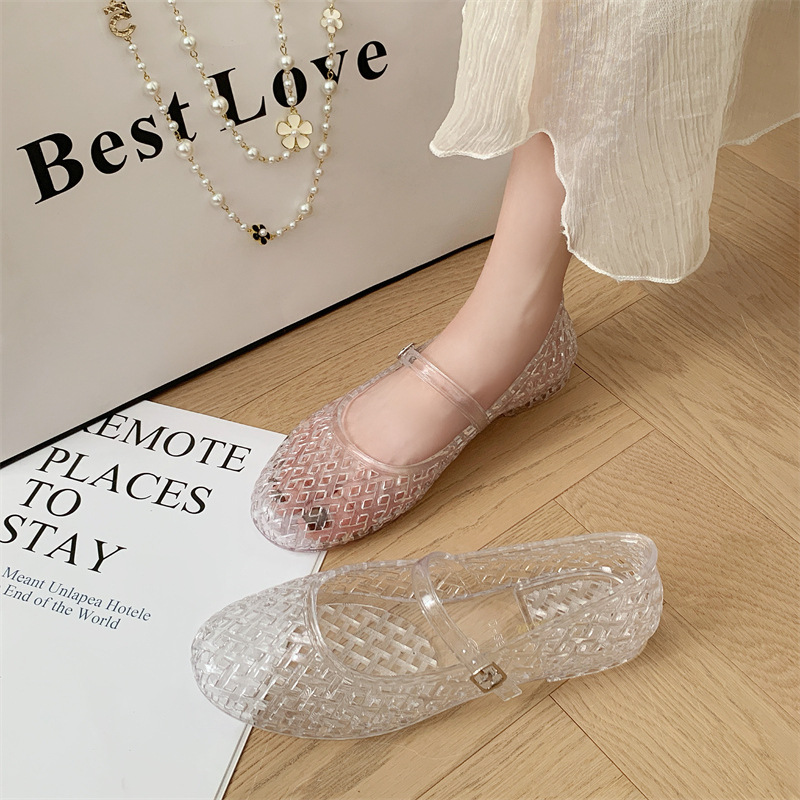 Прозрачные женские туфли из кр – обзор и цена Jelly Sandal Women